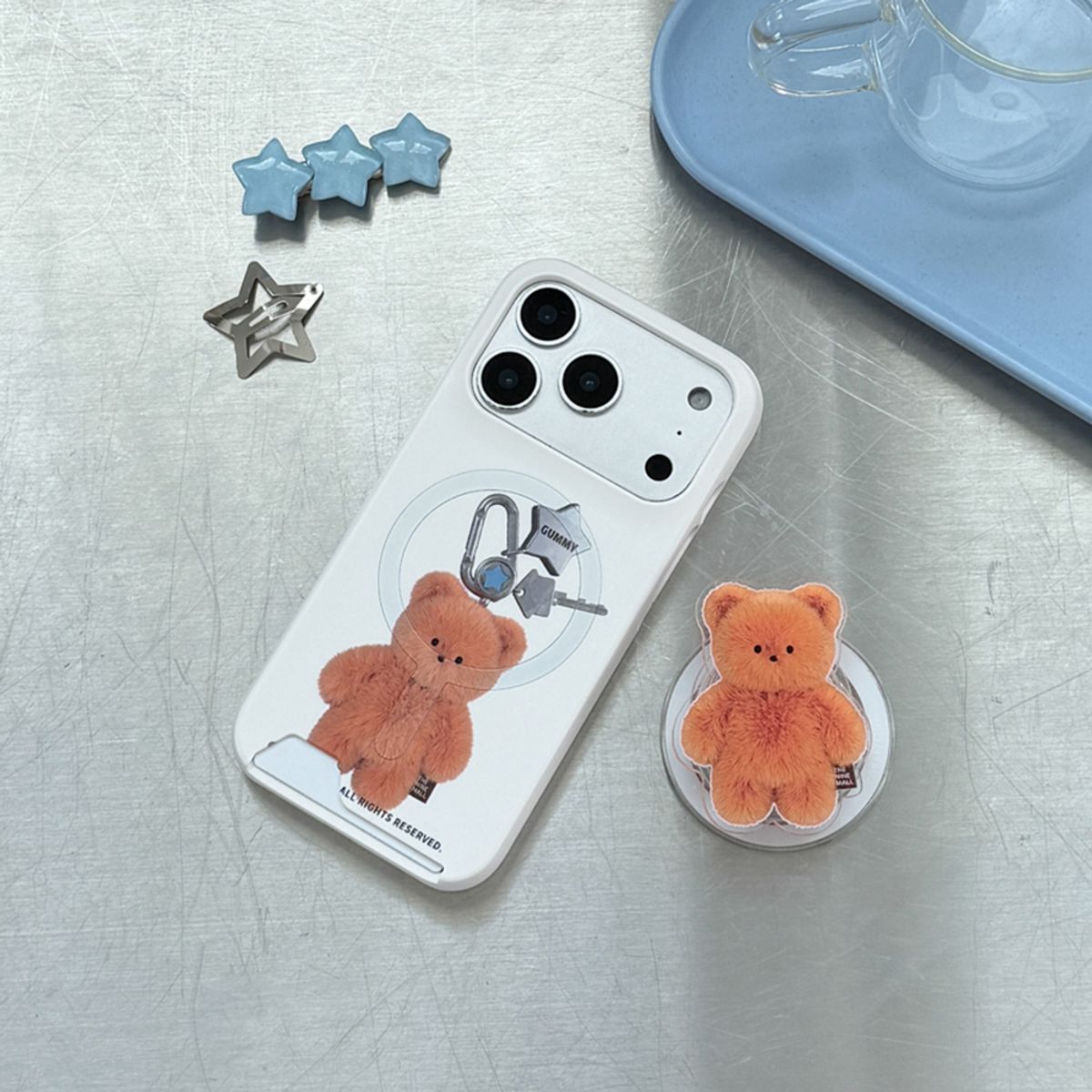 더나인몰(THE NINEMALL) [맥세이프 아크릴스마트톡] little keyring gummy