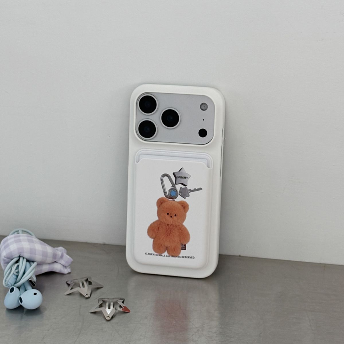 더나인몰(THE NINEMALL) little keyring friends [맥세이프 카드슬롯]