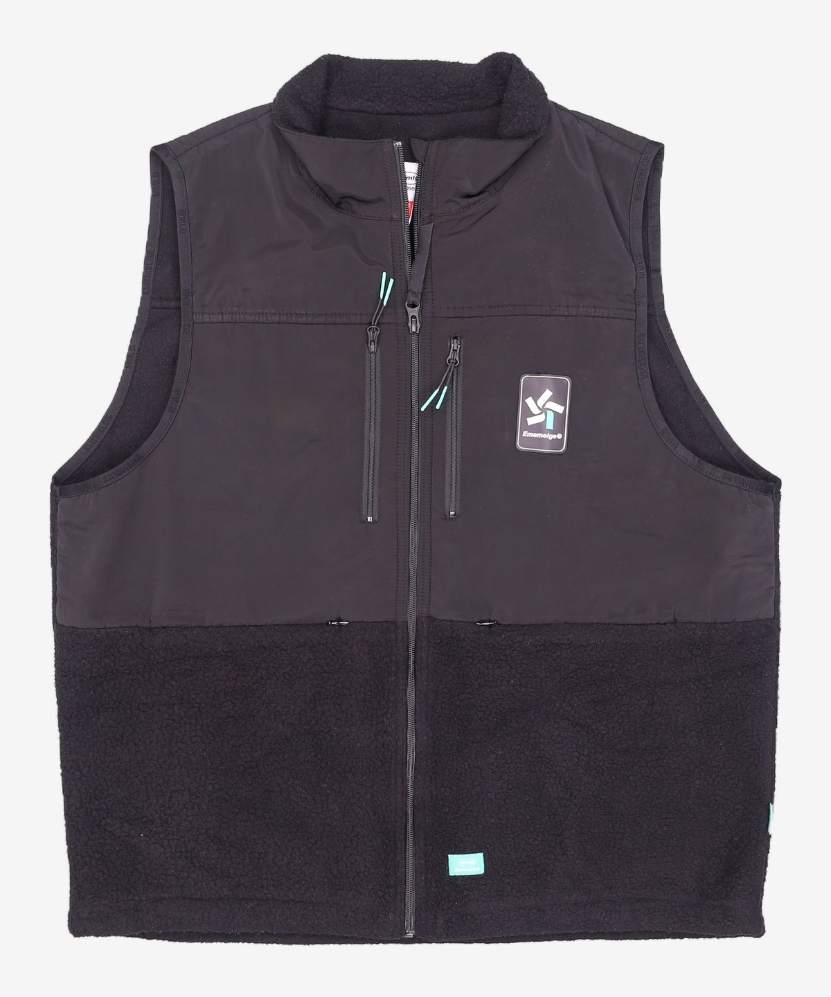 엠엠엘지(MMLG) [Mmlg] FLEECE VEST (BLACK / BLACK) L
