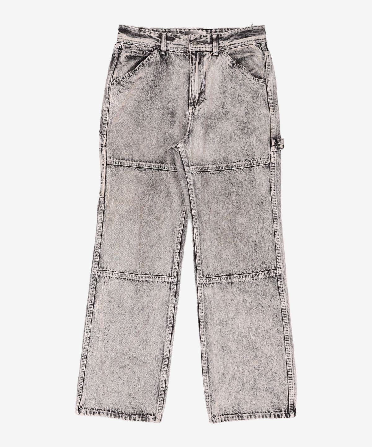 메종미네드(MAISON MINED) WHITE SPREAD CARPENTER DENIM-WHITE 46