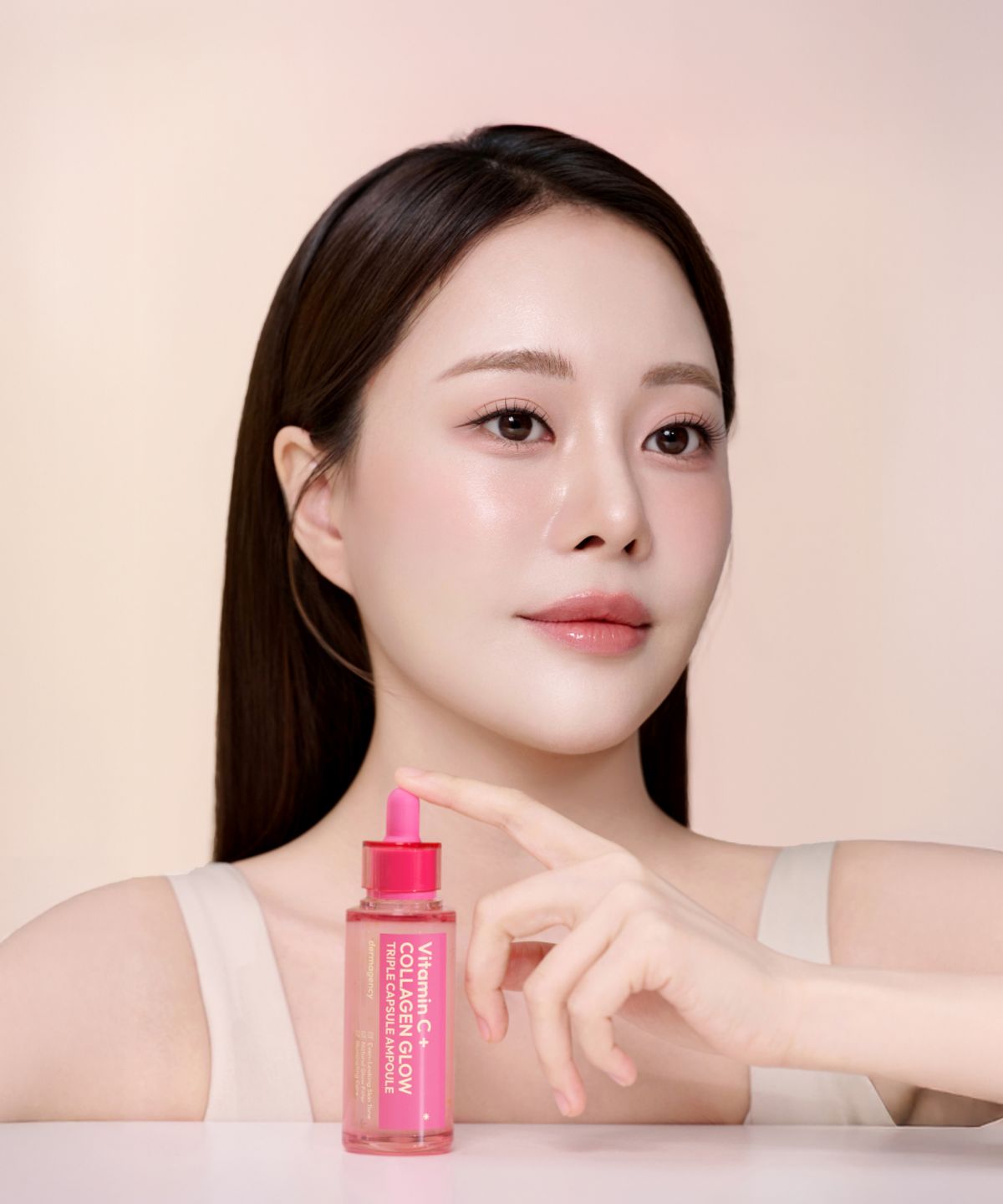 더마젼시(DERMAGENCY) 비타민씨 콜라겐 글로우 트리플 캡슐 앰플 40ml