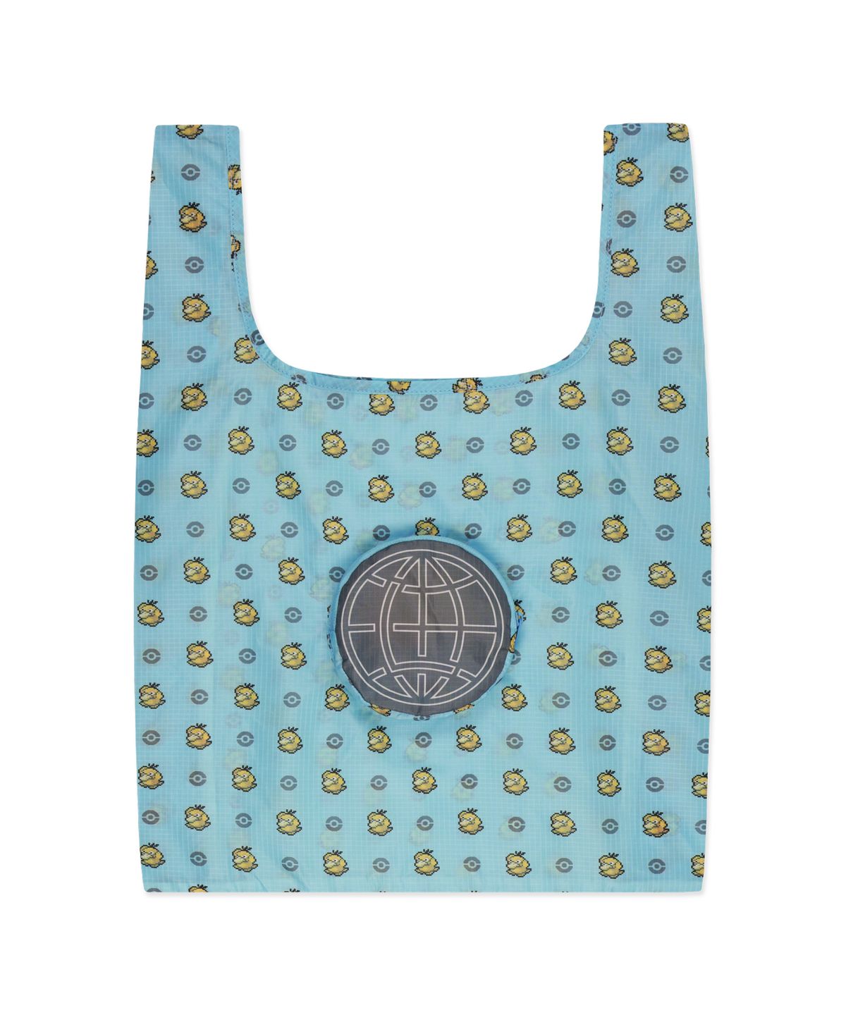 엘엠씨(LMC) Pokémon Pixel Art Monster-Ball Packable Bag blue