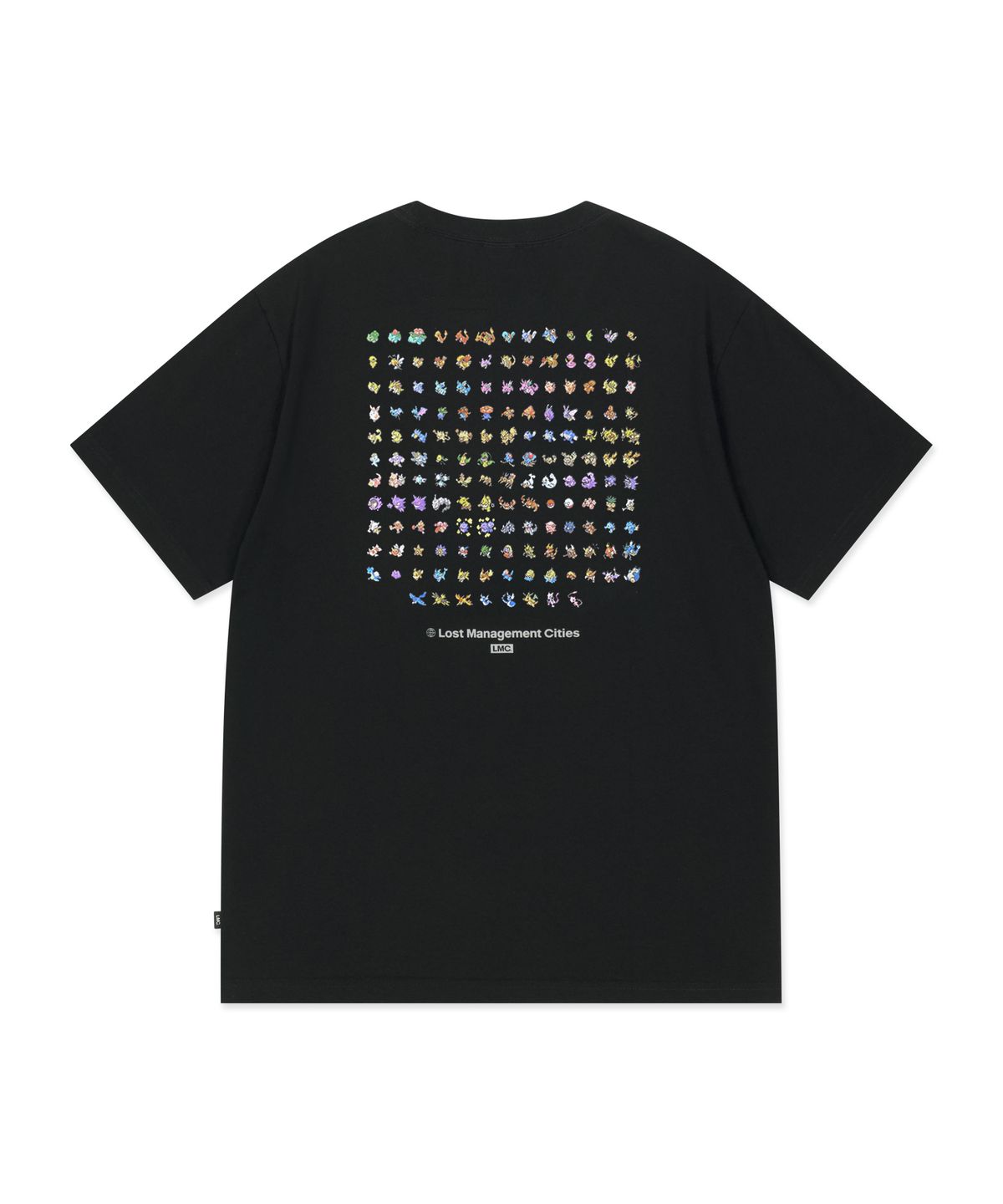 엘엠씨(LMC) Pokémon Pixel Art 151 Tee black