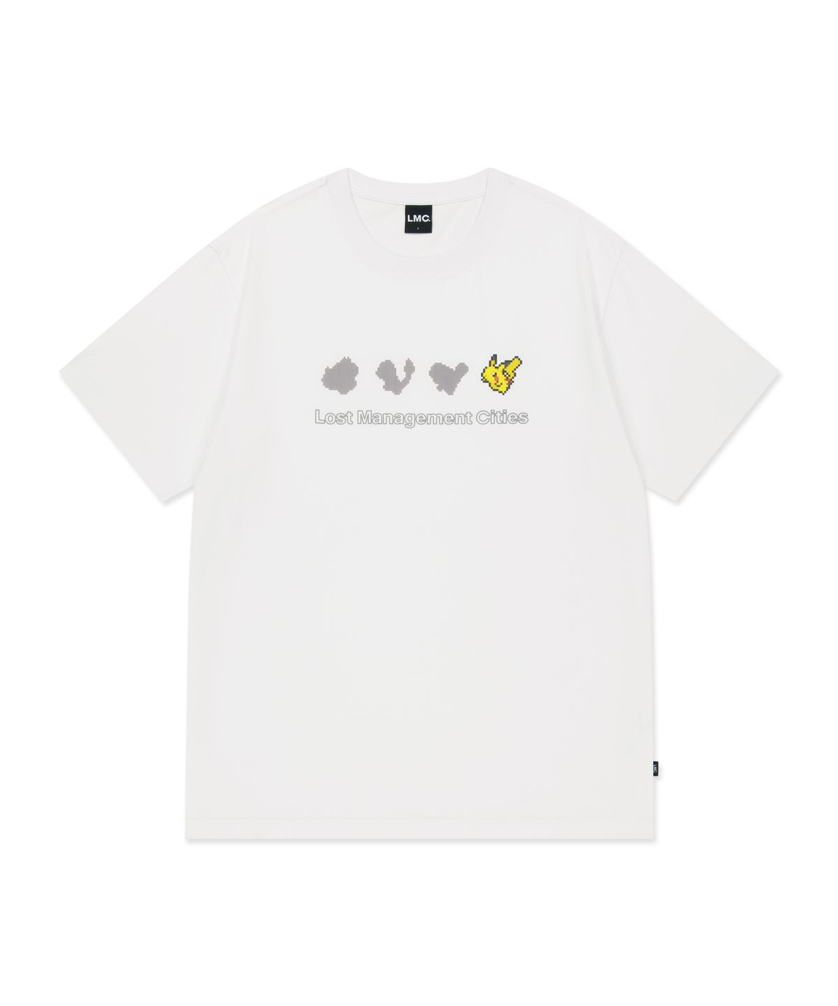 엘엠씨(LMC) [2종 랜덤구매] Pokémon Pixel Art Random Tee white