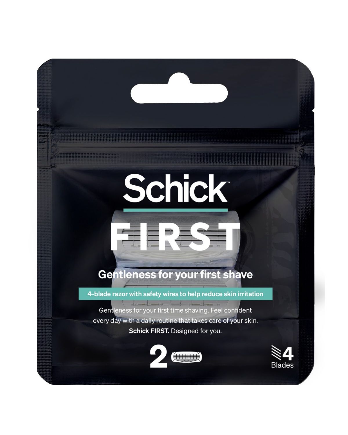 쉬크(SCHICK) 쉬크 퍼스트 면도날 2입
