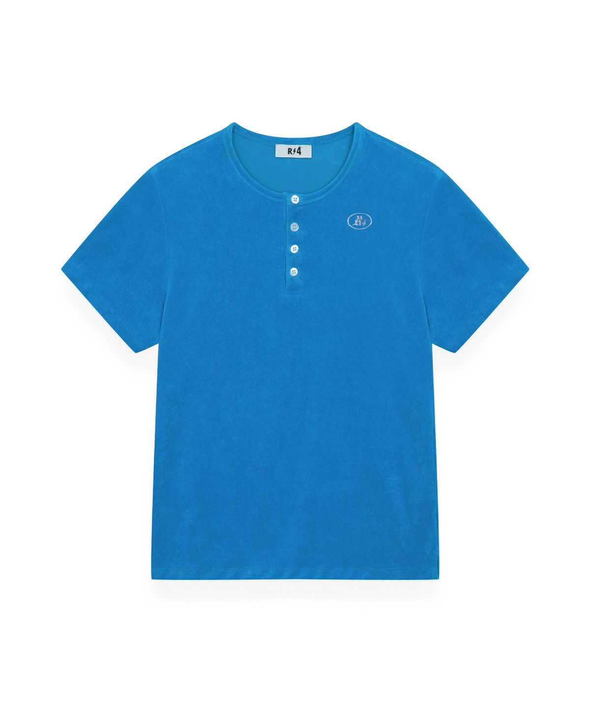 알포(R-4) R-0072 / TERRY SHORT HENLEY(BLUE)