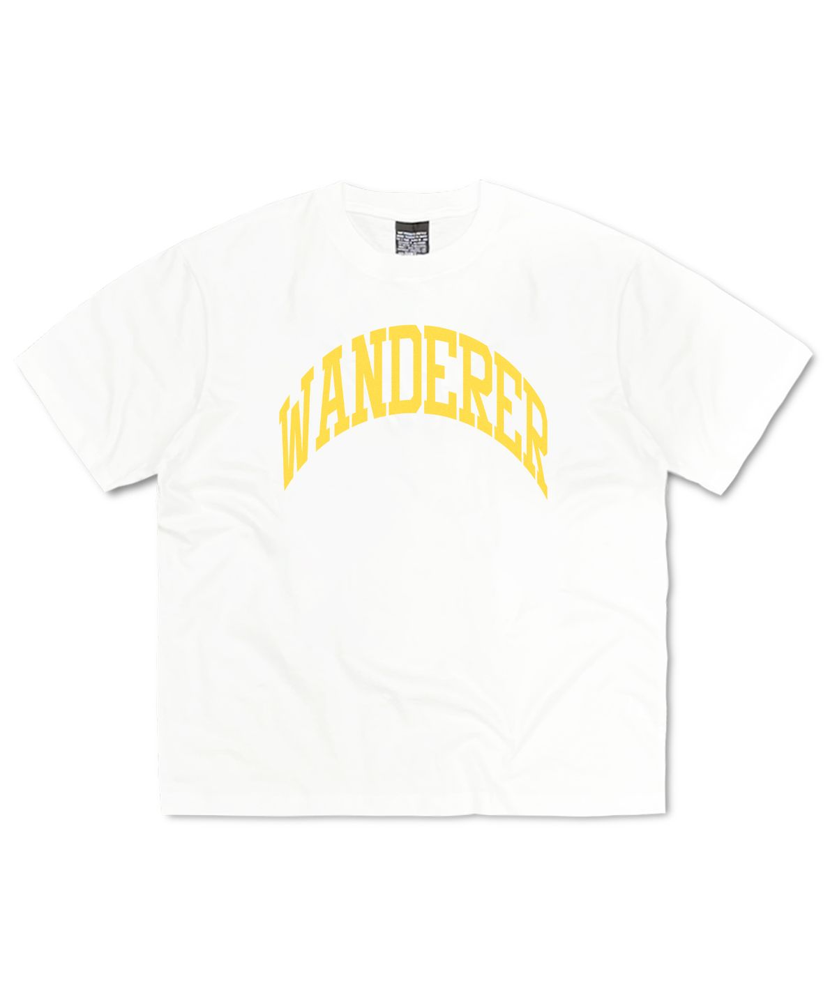 더트(DURT) WANDERER HALF SLEEVE TEE (WHITE)