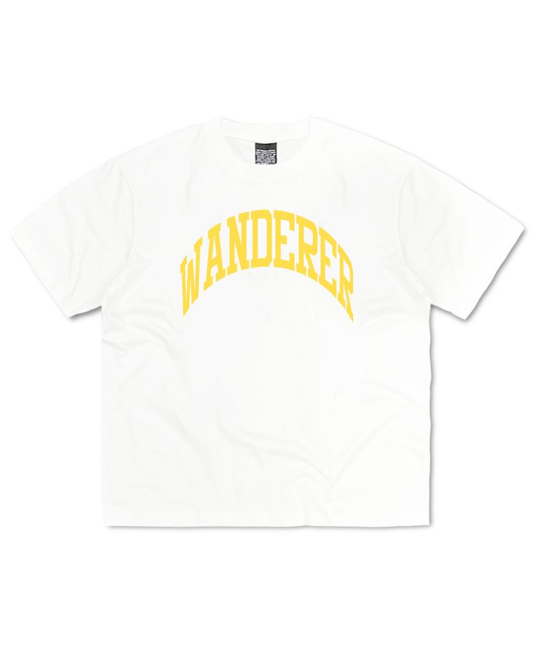 WANDERER HALF SLEEVE TEE (WHITE)