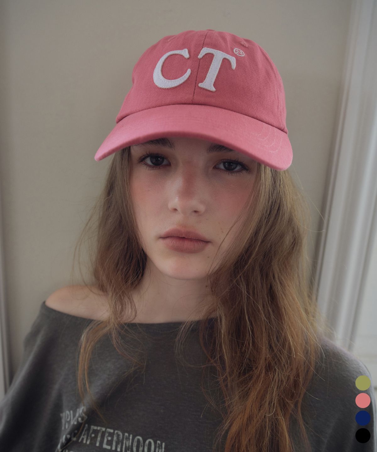 씨타(CITTA) CT Logo Washed Cap _CTA948(4color)