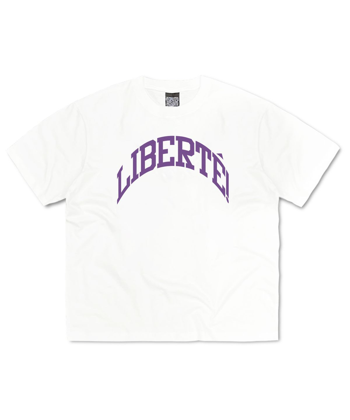 더트(DURT) LIBERTY HALF SLEEVE TEE (WHITE)