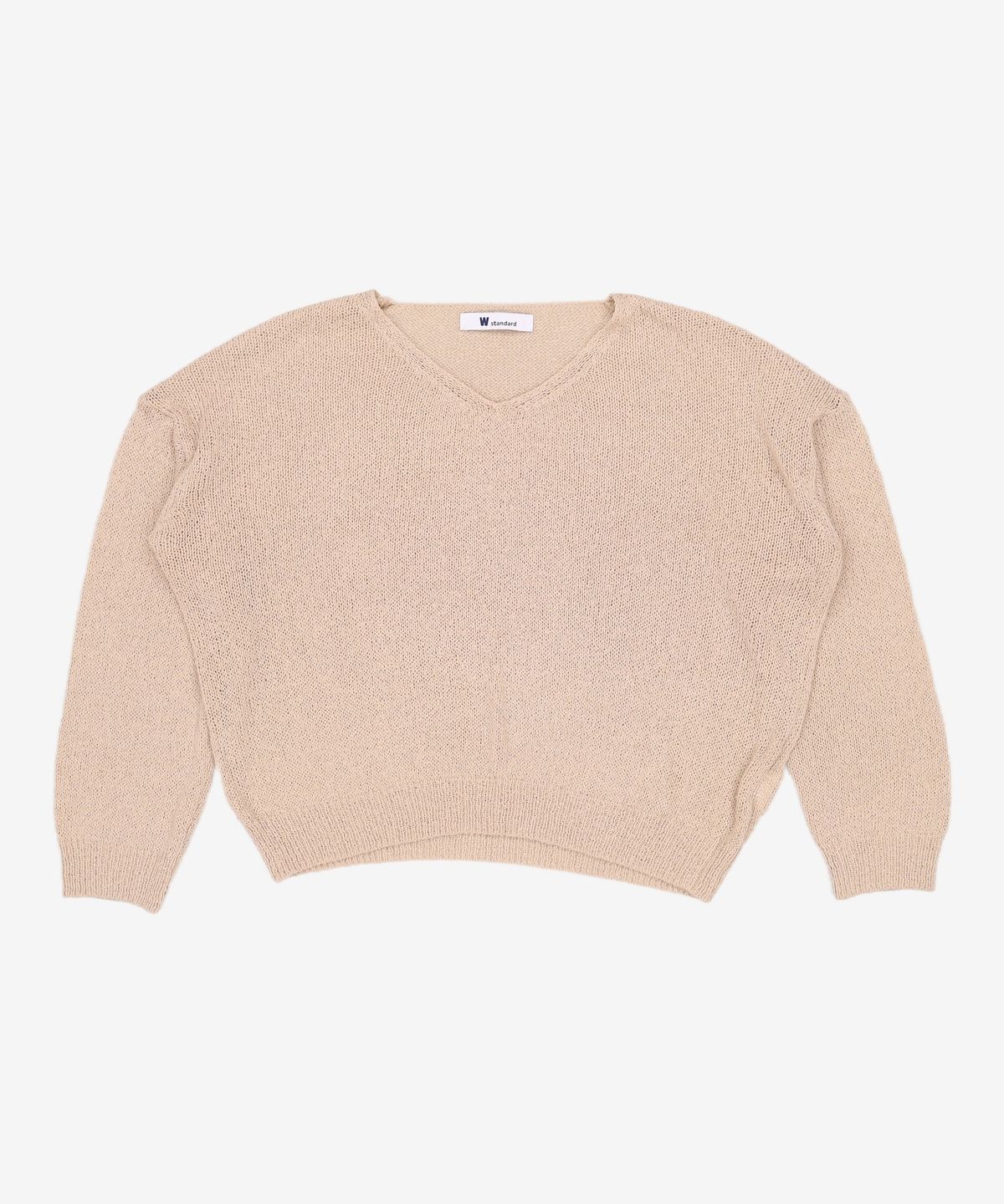 더블유스탠다드(W STANDARD) 부클사VPO BOUCLE V KNIT FREE