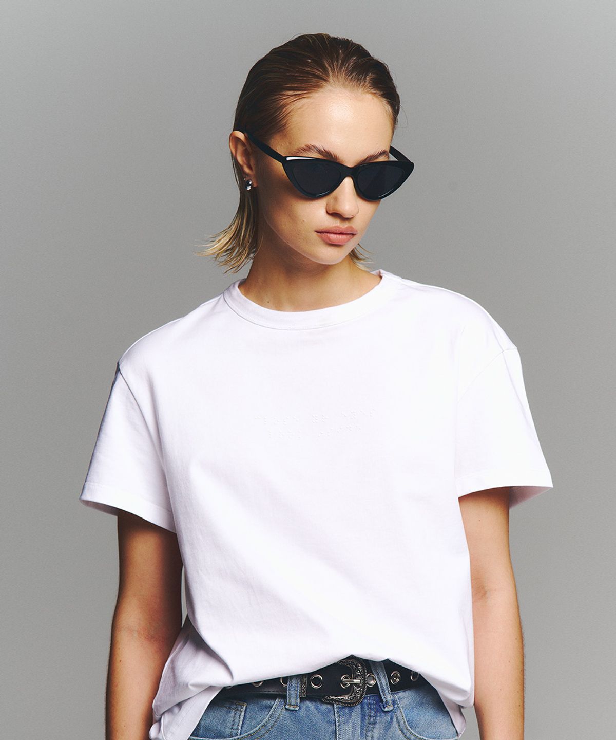 잉크오브마인드(INKOFMIND) [LOOK INSIDE] T-shirt_White