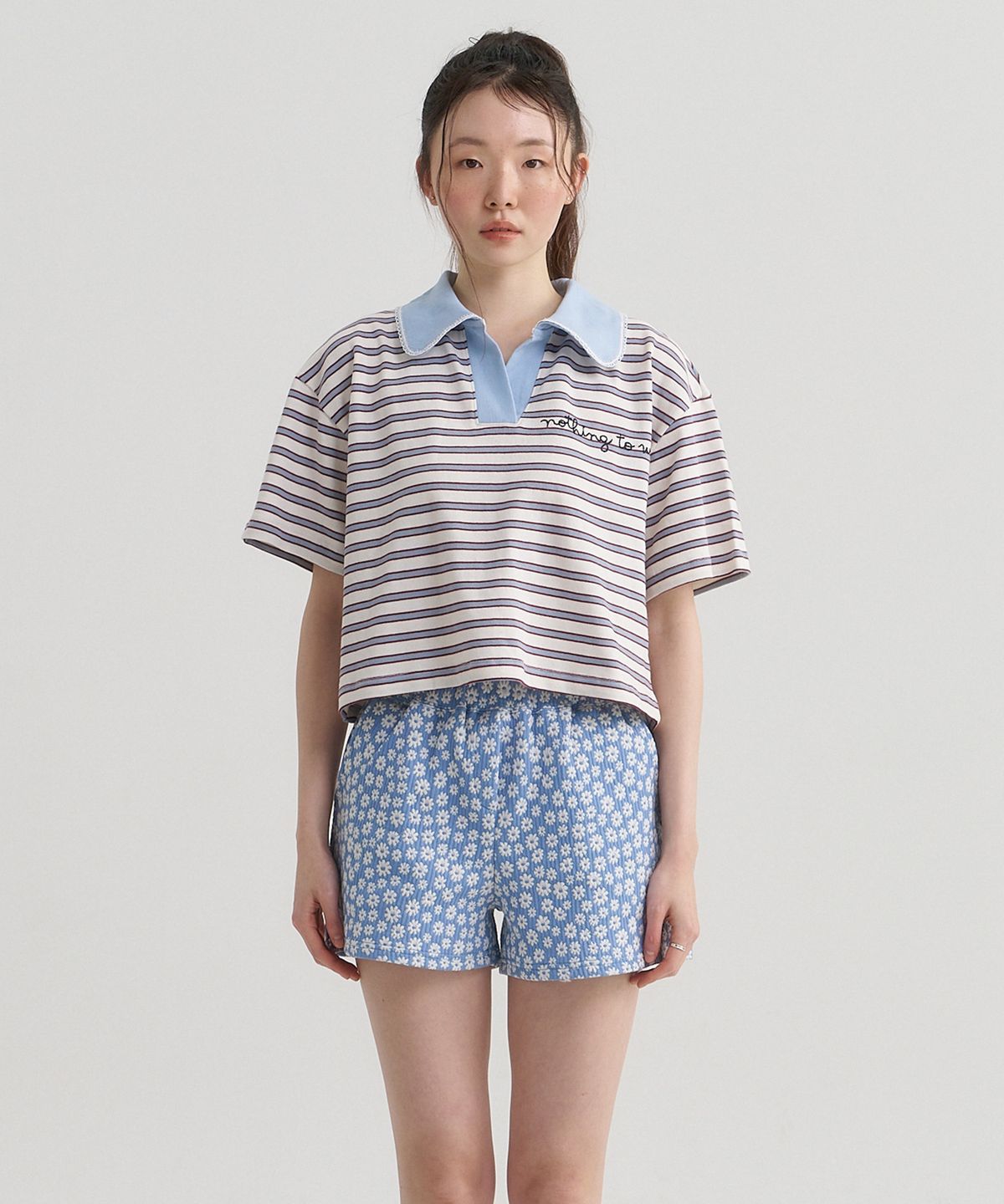 노브포에티(NOVE POETI) DC STRIPE T