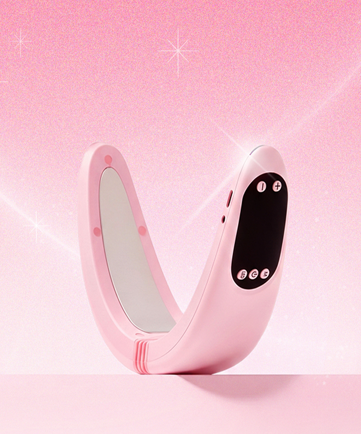 뷰앤디(BEAUND) 앤모드 PRO PINK 업그레이드 브이라인 마사지기
