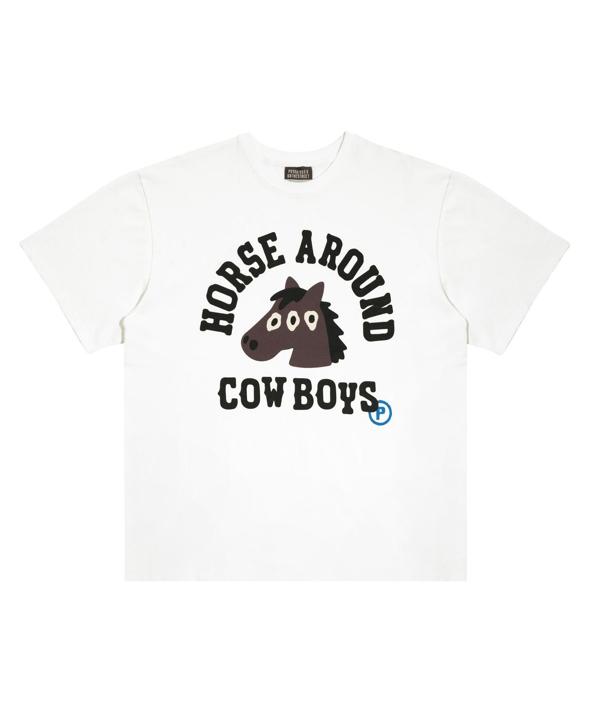 퍼츠(POTS) MAD HORSE TEE [WHITE]
