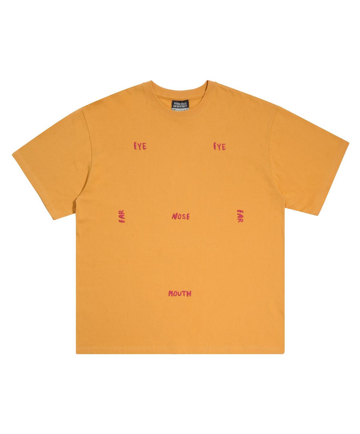 퍼츠(POTS) FACE TEE [YELLOW]