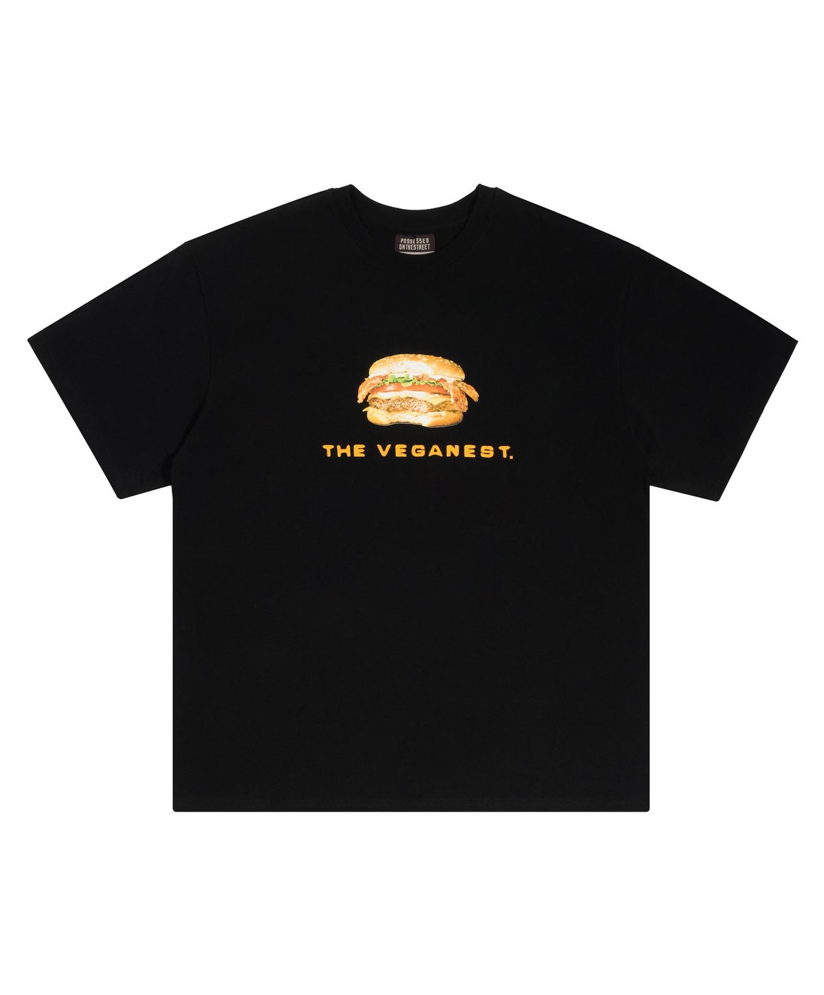 퍼츠(POTS) HAMBURGER TEE [BLACK]