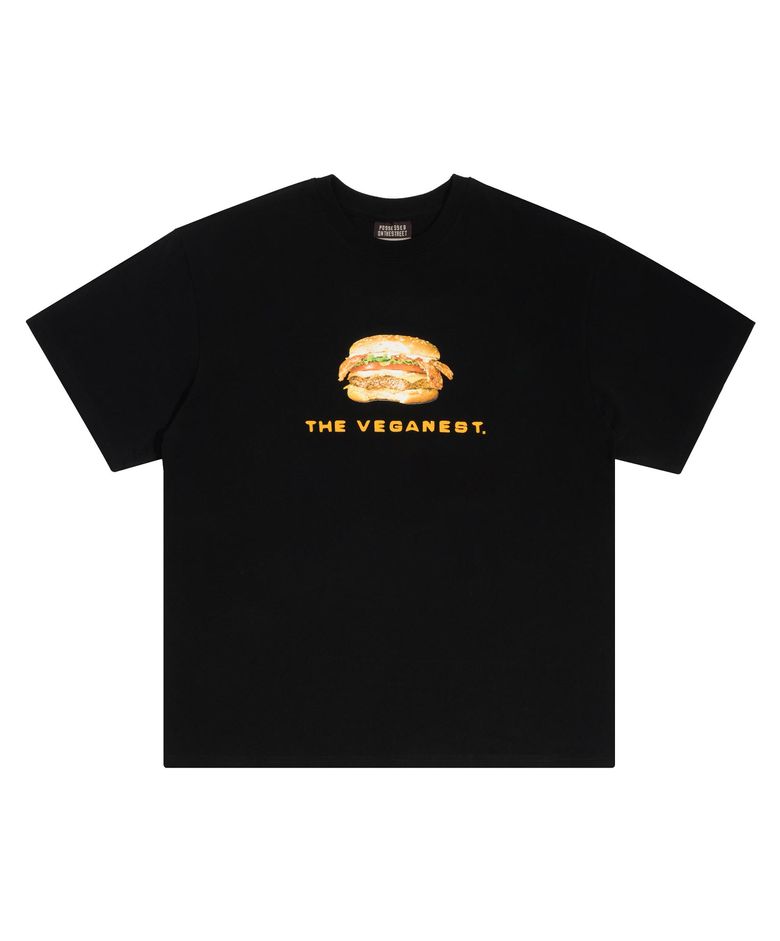 HAMBURGER TEE [BLACK]
