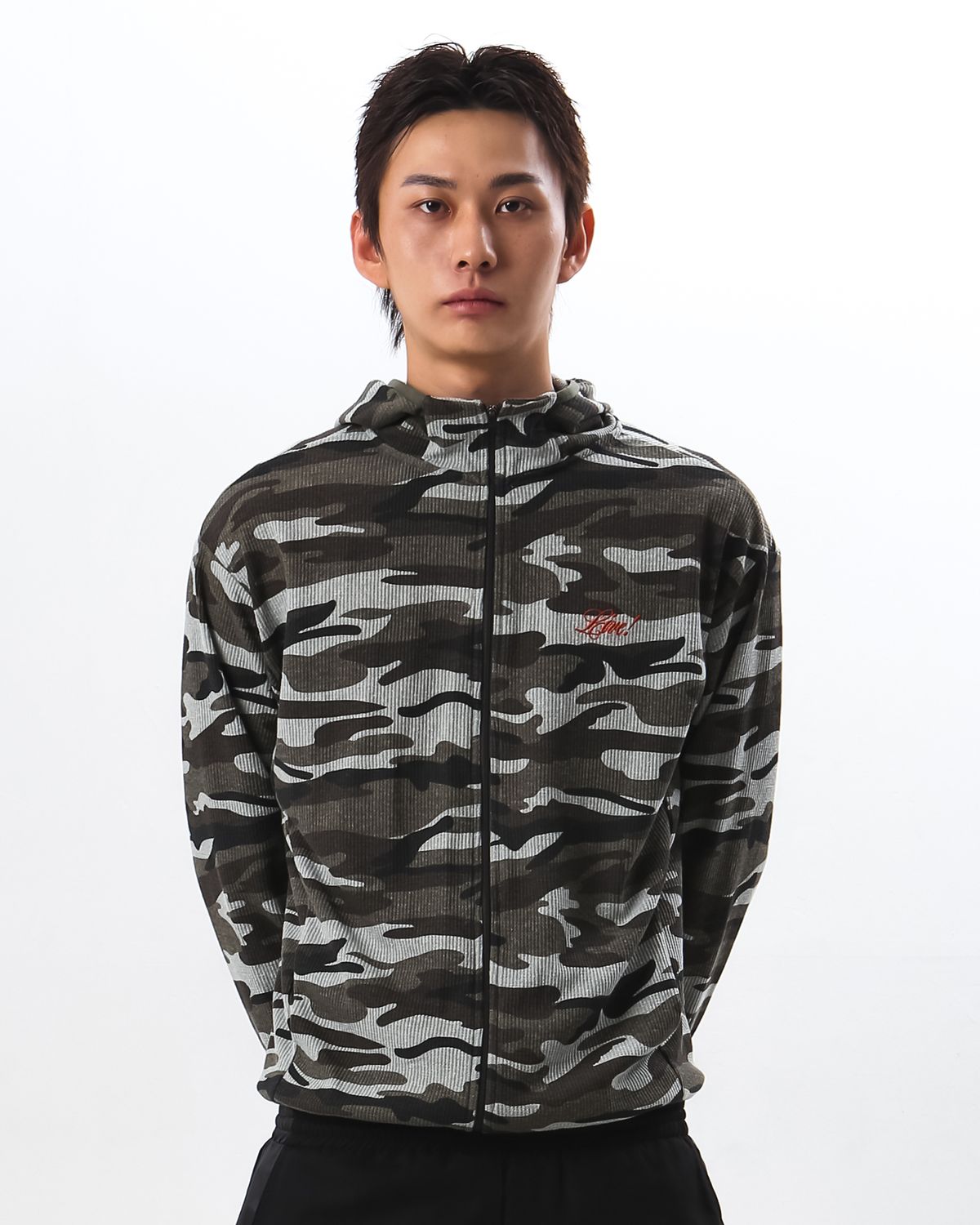리브라이크디스(LLT) WAFFLE ZIP UP CAMO