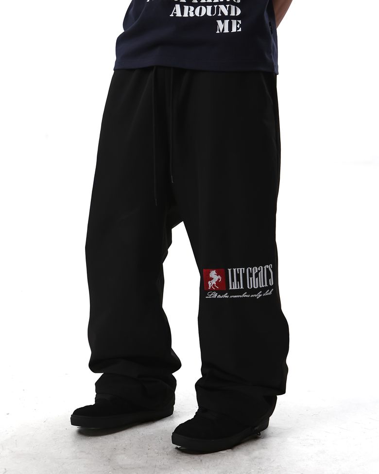 BIG LOGO PANTS BLACK