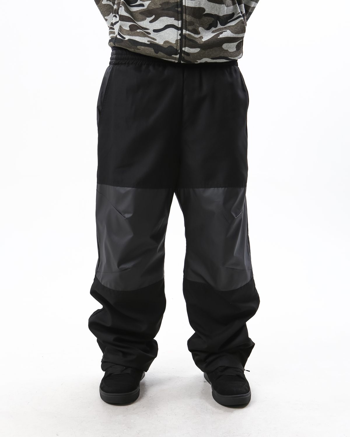 리브라이크디스(LLT) RIPSTOP DOUBLEKNEE PANTS BLACK