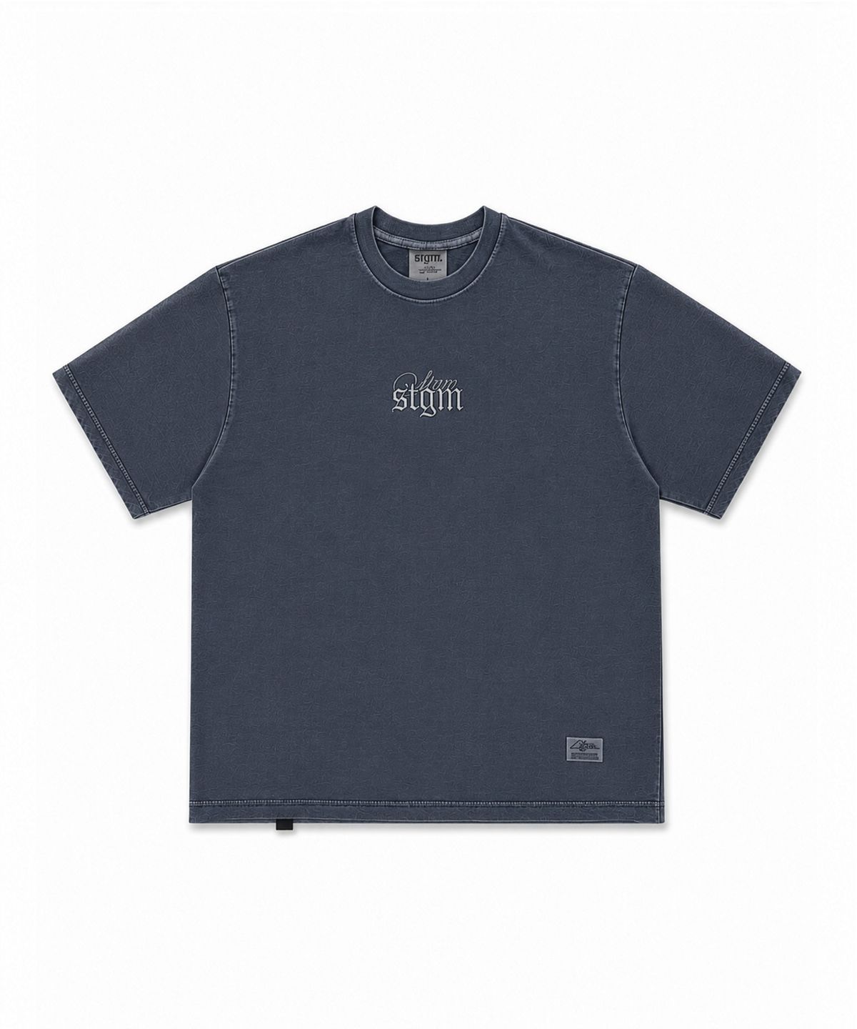 스티그마(STIGMA) ML PIGMENT T-SHIRTS NAVY