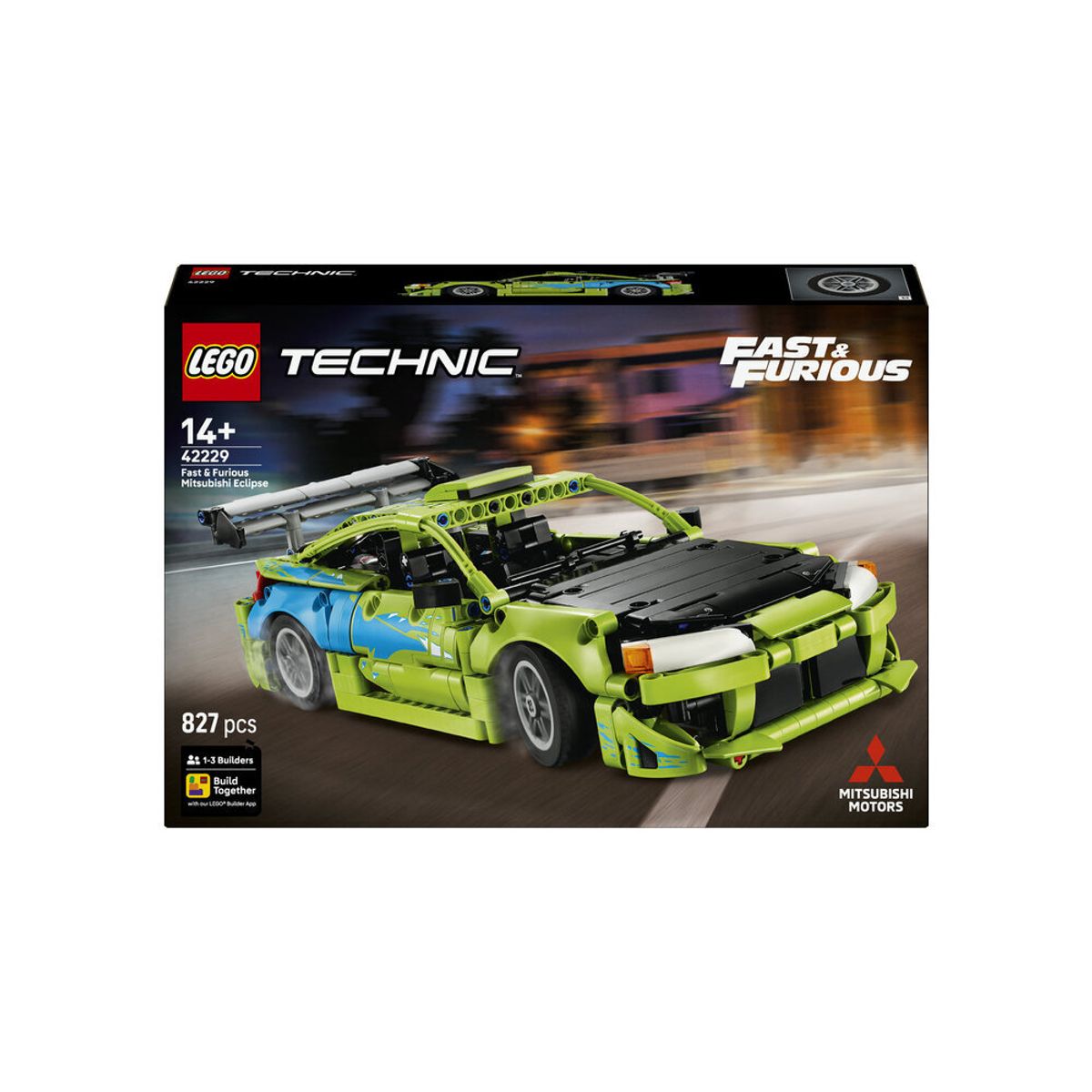 레고(LEGO) 레고 테크닉 42229 Fast and Furious Mitsubishi Eclipse 자동차 [레고공식]