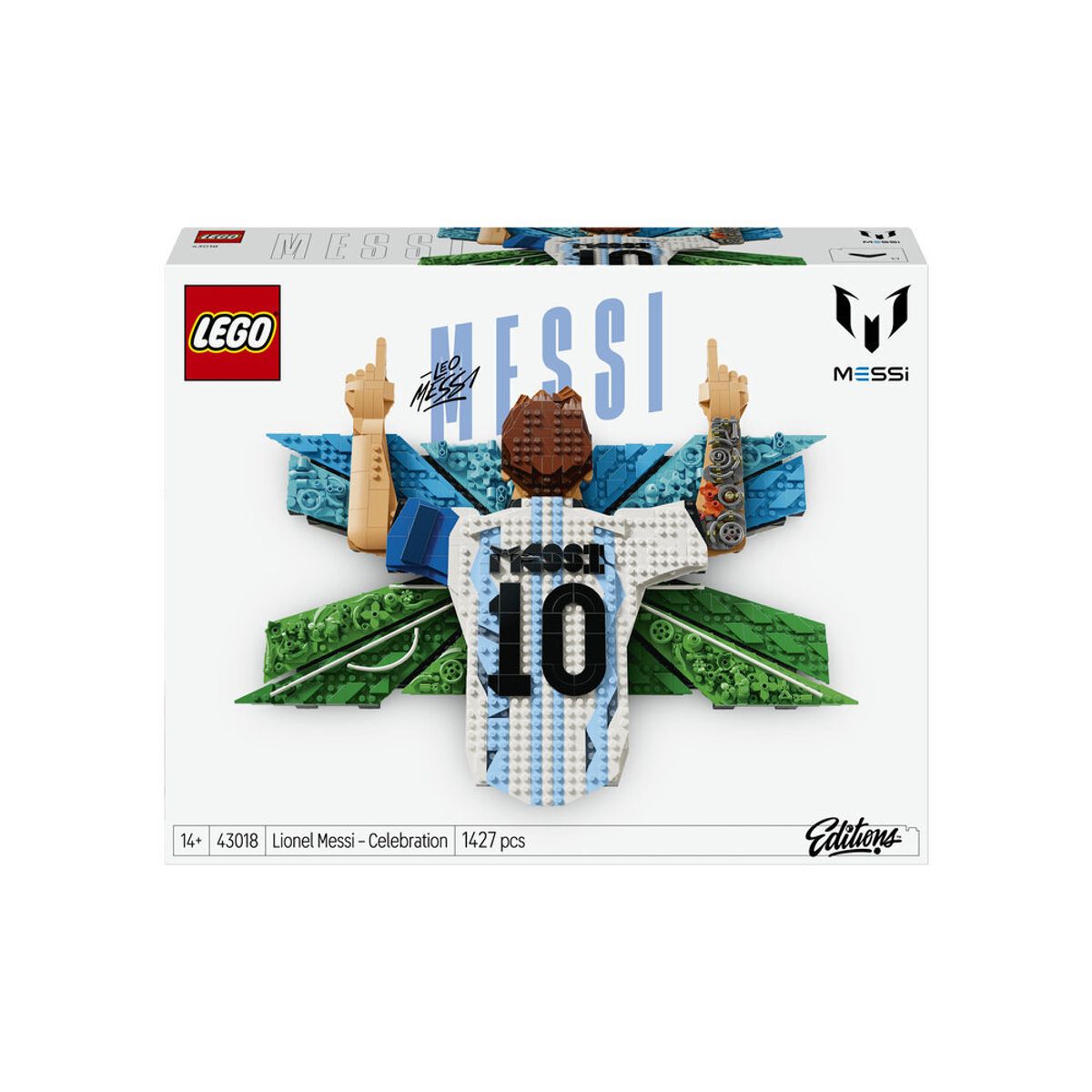 레고(LEGO) 레고 에디션 43018 리오넬 메시－승리의 순간 [레고공식]