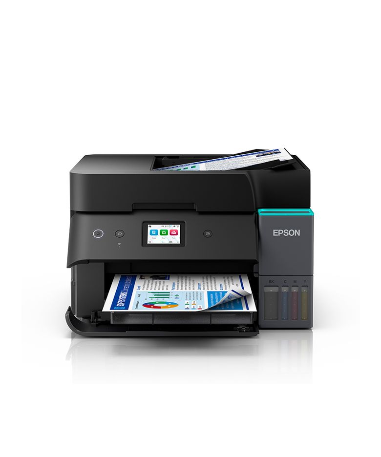 L6390 에코탱크 무한 컬러 잉크젯 복합기 자동양면인쇄 5년 AS 보증 인쇄 복사 스캔 팩스 기본 잉크 포함
