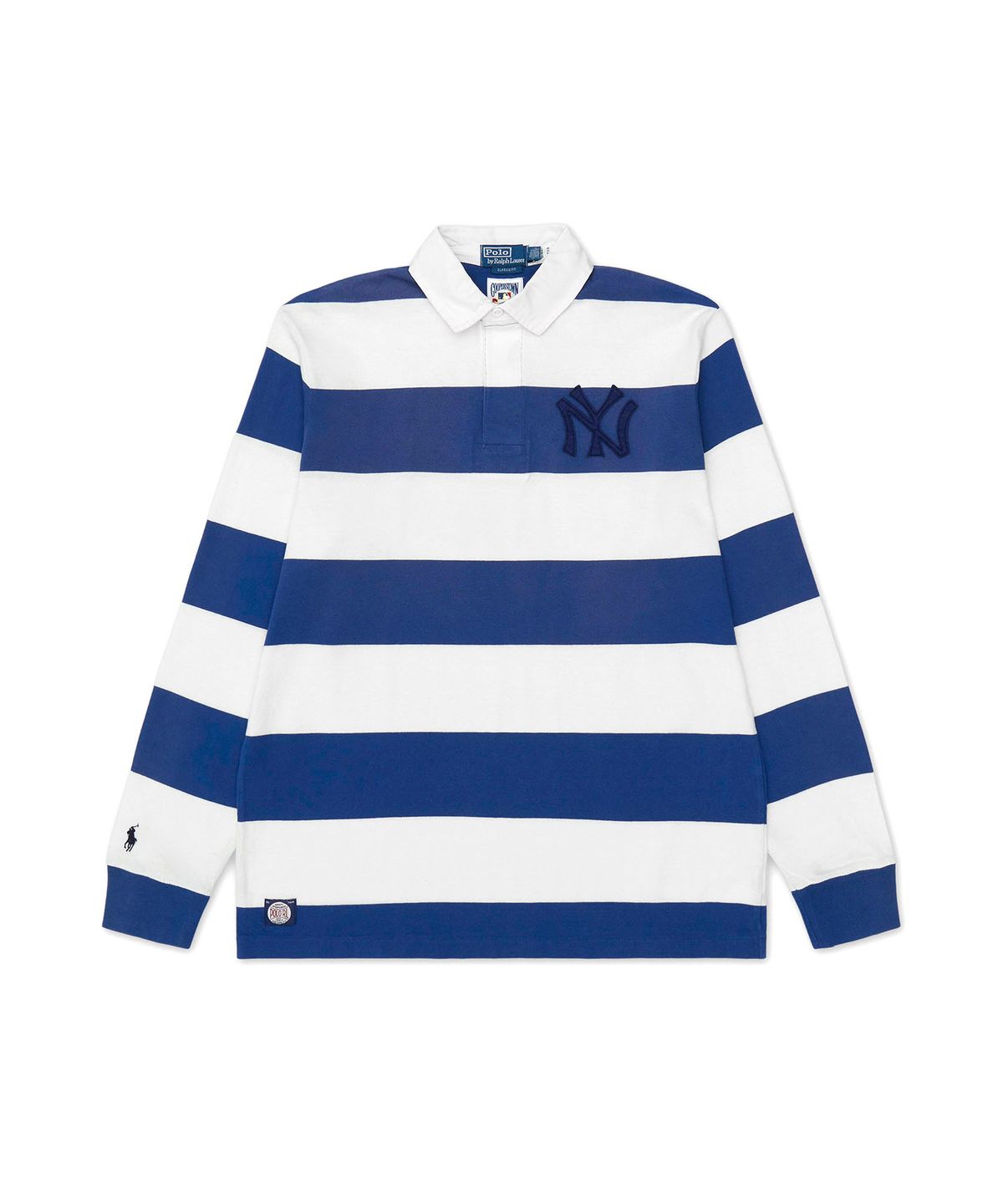 폴로 랄프 로렌(POLO RALPH LAUREN) 폴로 랄프 로렌 양키스 럭비 셔츠-네이비