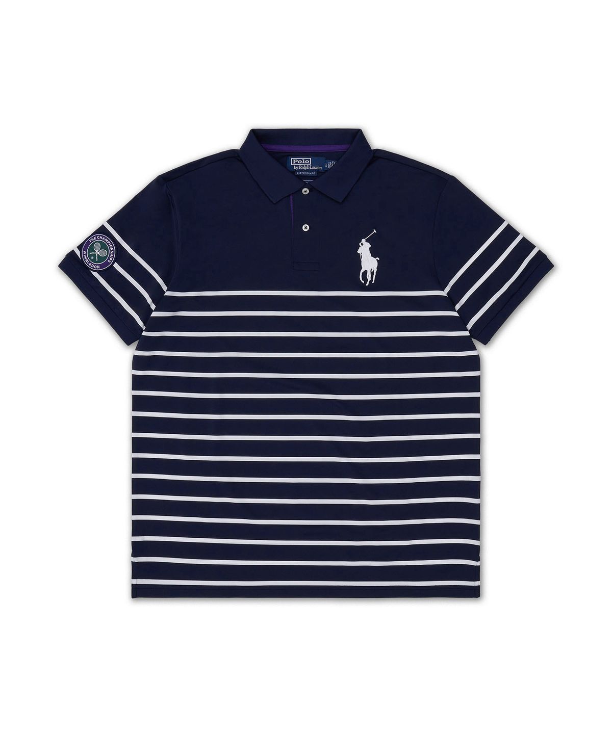 폴로 랄프 로렌(POLO RALPH LAUREN) 윔블던 볼퍼슨 폴로 셔츠-네이비