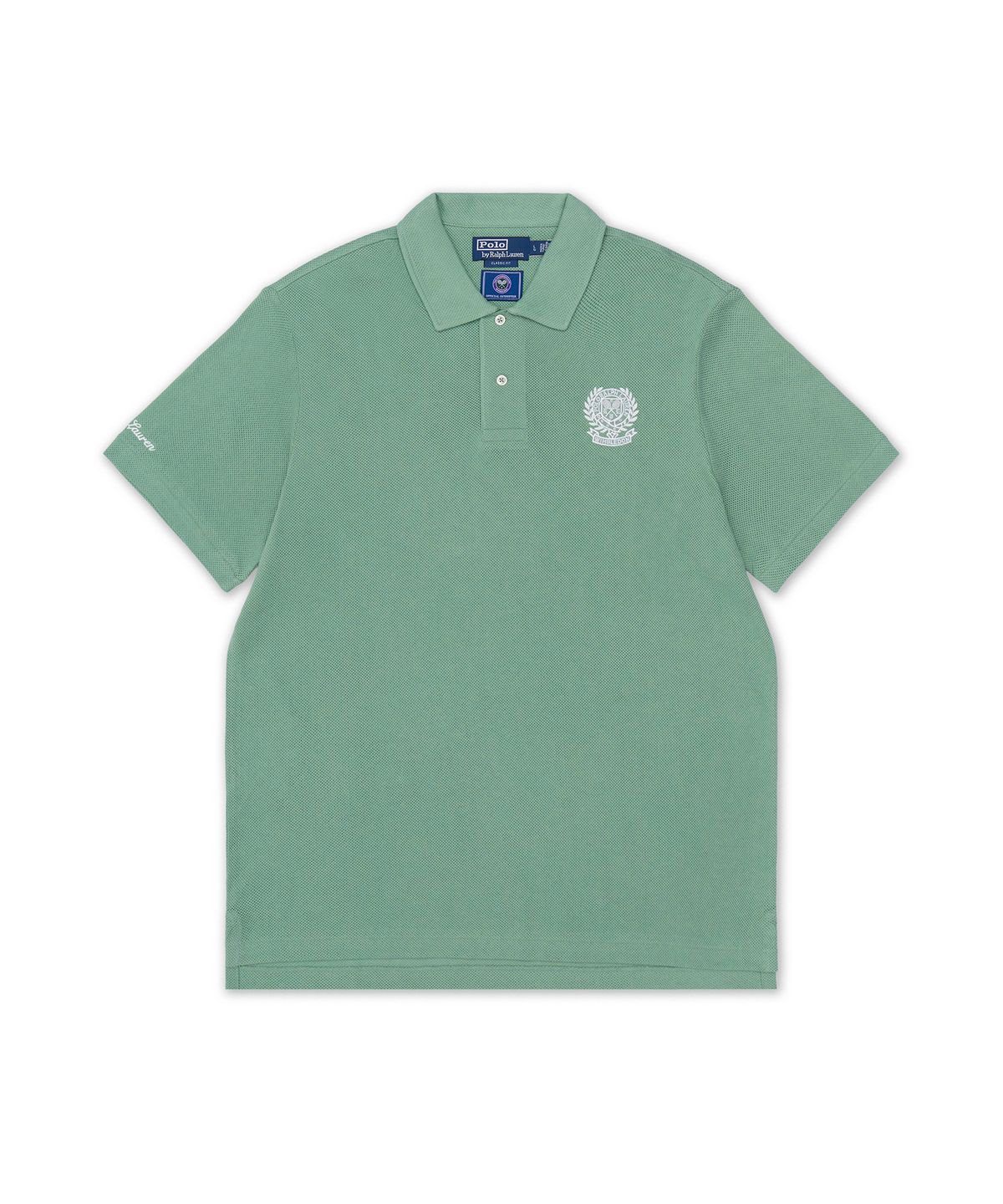폴로 랄프 로렌(POLO RALPH LAUREN) 윔블던 클래식핏 폴로 셔츠-그린