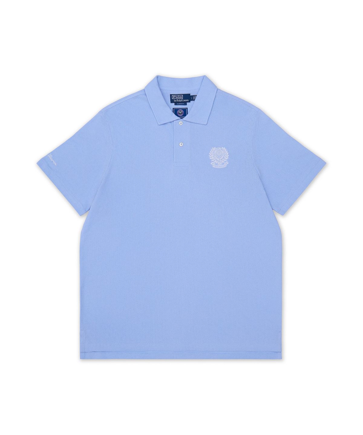 폴로 랄프 로렌(POLO RALPH LAUREN) 윔블던 클래식핏 폴로 셔츠-블루