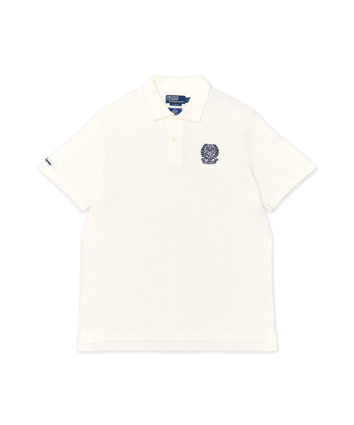 폴로 랄프 로렌(POLO RALPH LAUREN) 윔블던 클래식핏 폴로 셔츠-화이트