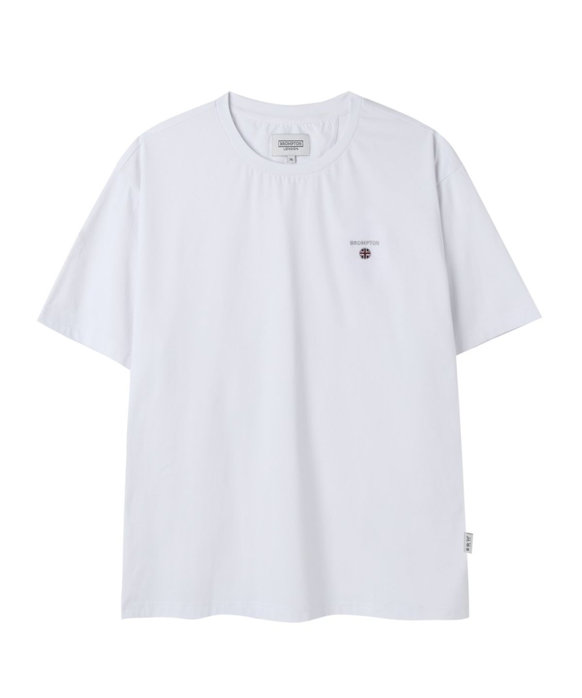 브롬톤 런던(BROMPTON LONDON) ASKIN CP T-SHIRT - WHITE (P262MTS137)