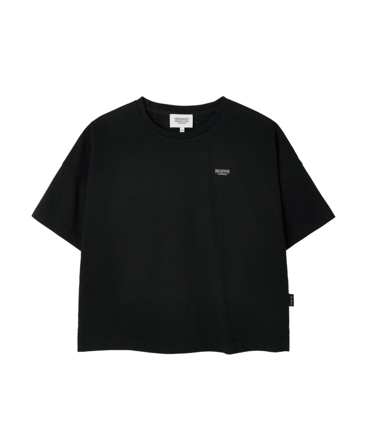 브롬톤 런던(BROMPTON LONDON) W COOL CP T-SHIRT - BLACK (P262WTS137)
