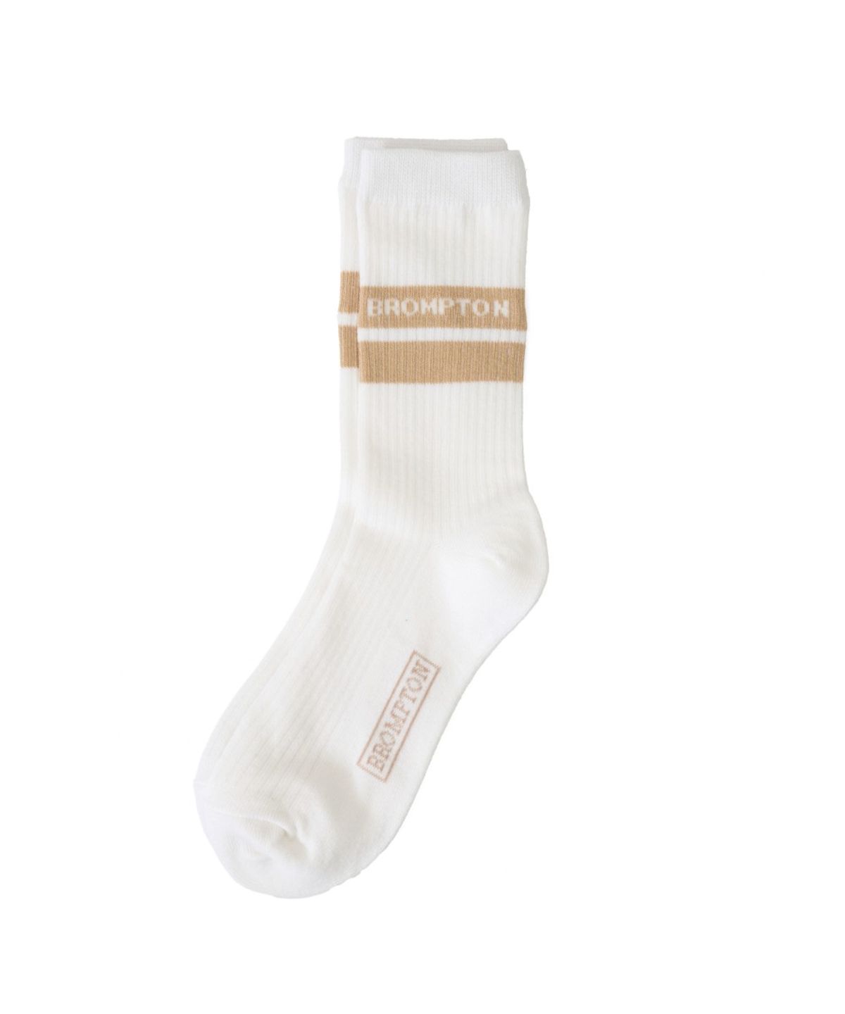 브롬톤 런던(BROMPTON LONDON) STRIPE SOCKS - IVORY (P265ASO101)