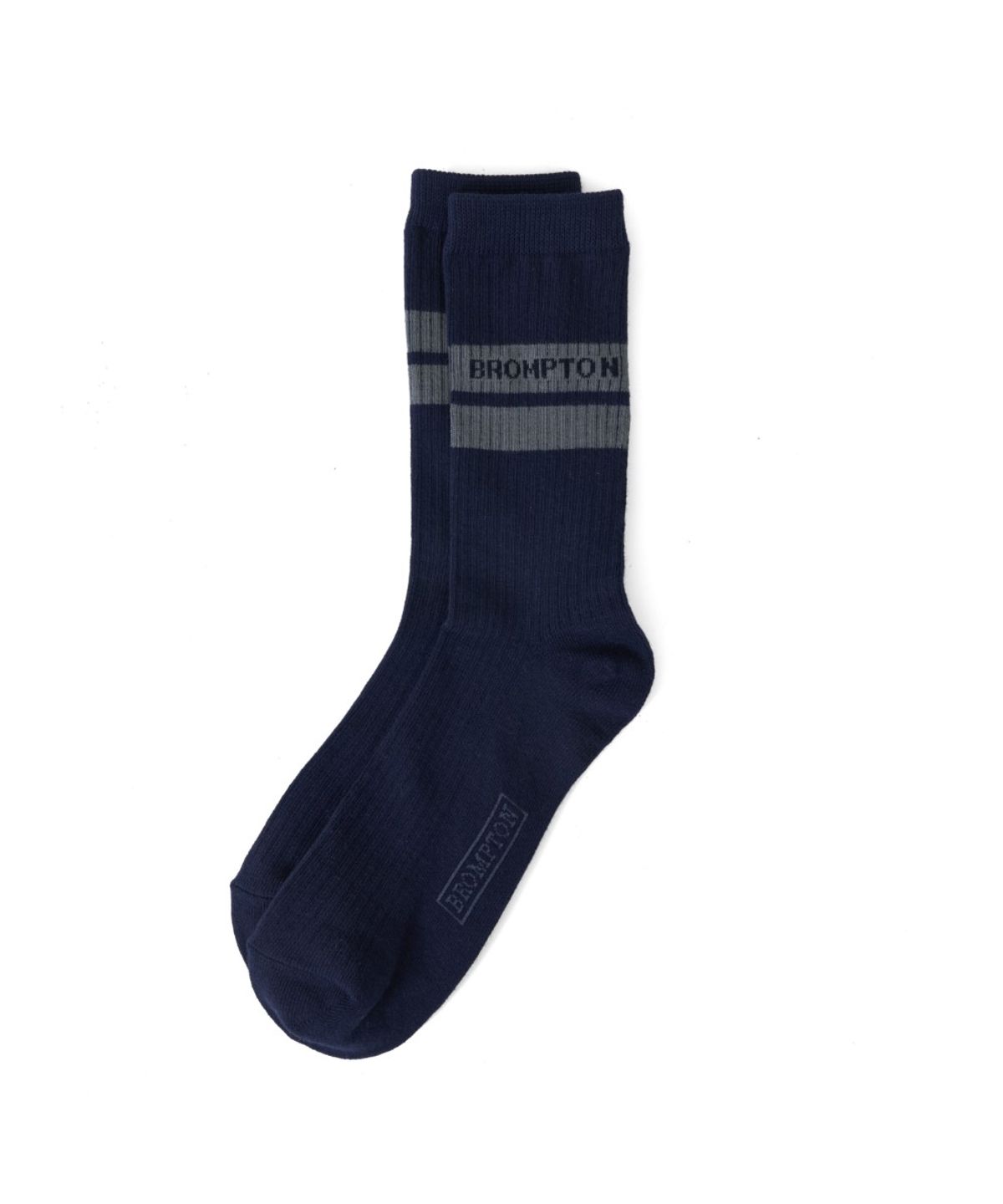 브롬톤 런던(BROMPTON LONDON) STRIPE SOCKS - NAVY (P265ASO101)