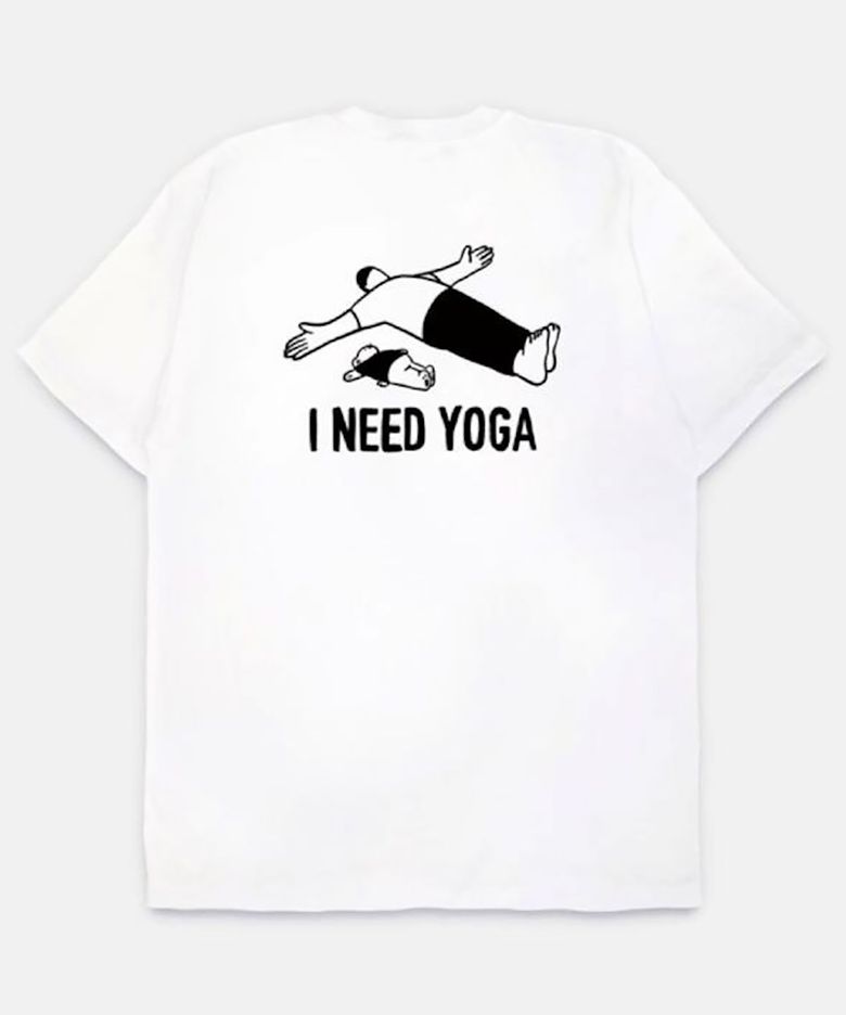 최하연 작가, I NEED YOGA 01 반소매 티셔츠