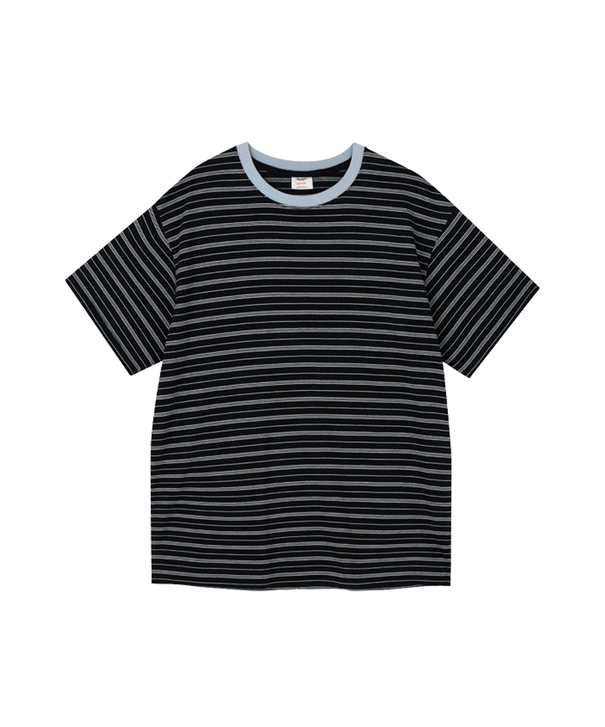 브루먼(BRUMAN) Multi Stripe Tee (Black)