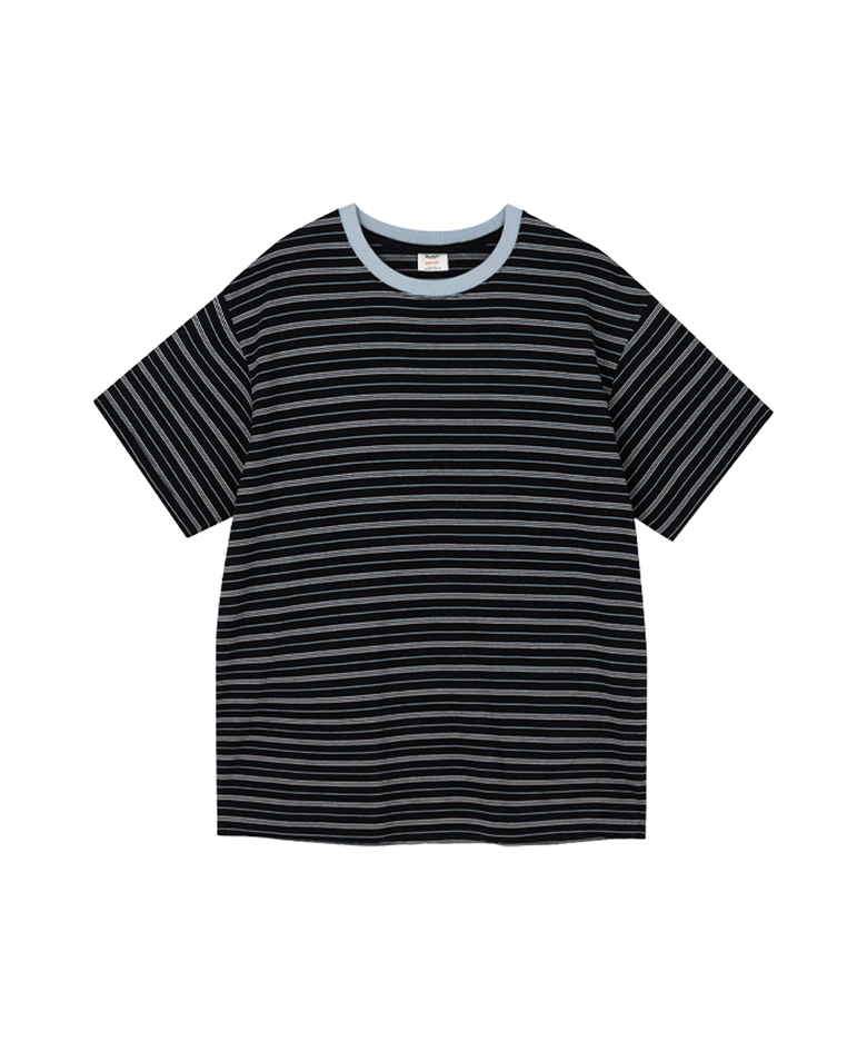 Multi Stripe Tee (Black)