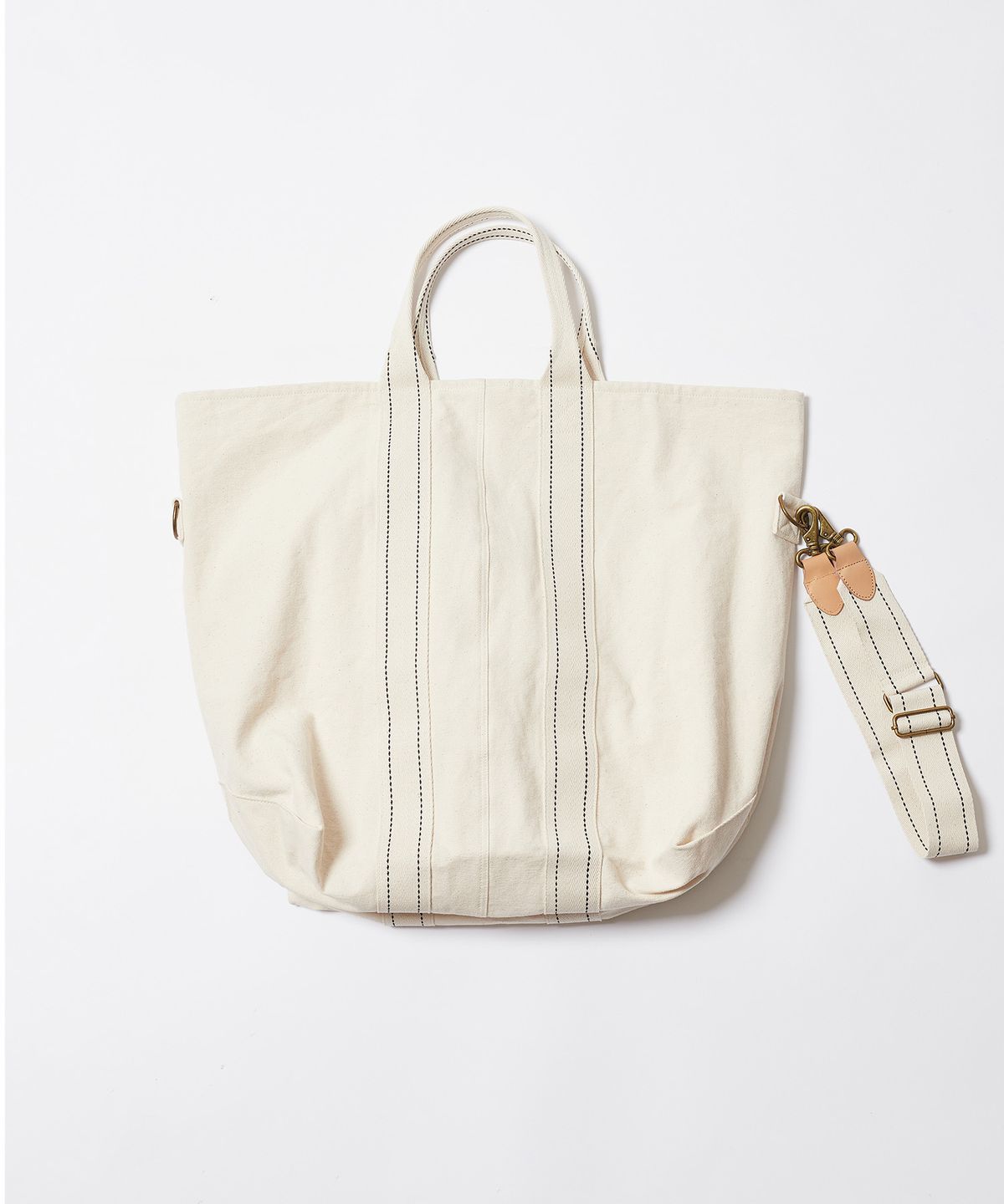 에스파이(ESFAI) [MOSAWON X ESFAI] 2-WAY CANVAS BAG (ECRU)