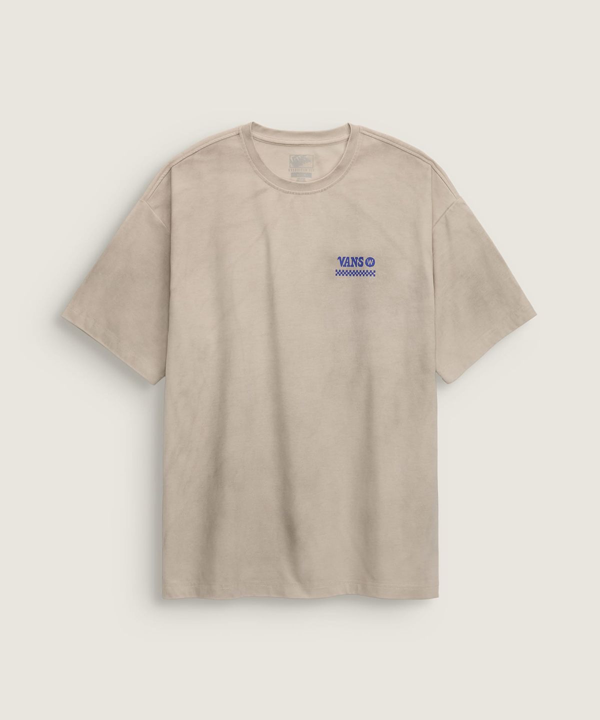 반스(VANS) 워시드 이지 GFX 티셔츠 - 타우페 미스트 / VN000VNDEN91