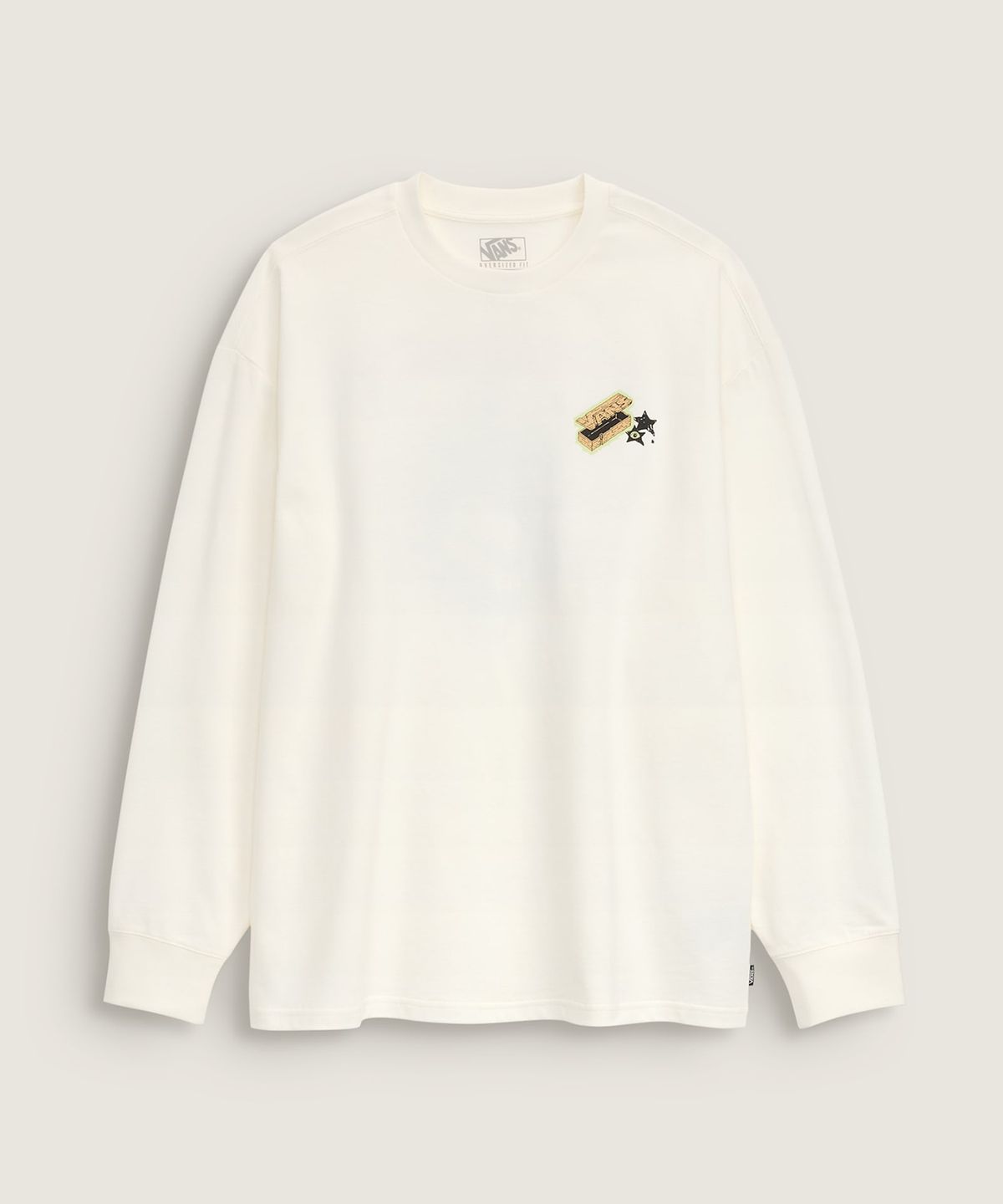 반스(VANS) SOON EASY 롱슬리브 티셔츠 - 마시멜로우 / VN000VNFFS81