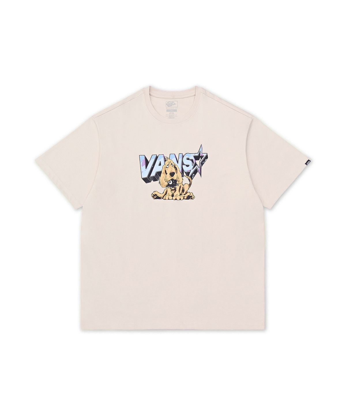 반스(VANS) 스타 도그 GFX 티셔츠 - 타우페 미스트 / VN000TMCEN91