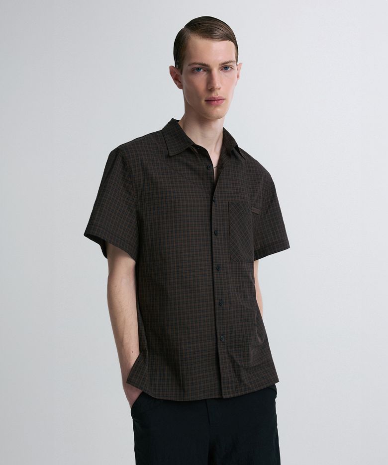 MINI CHECK SHORT SLEEVE SHIRT