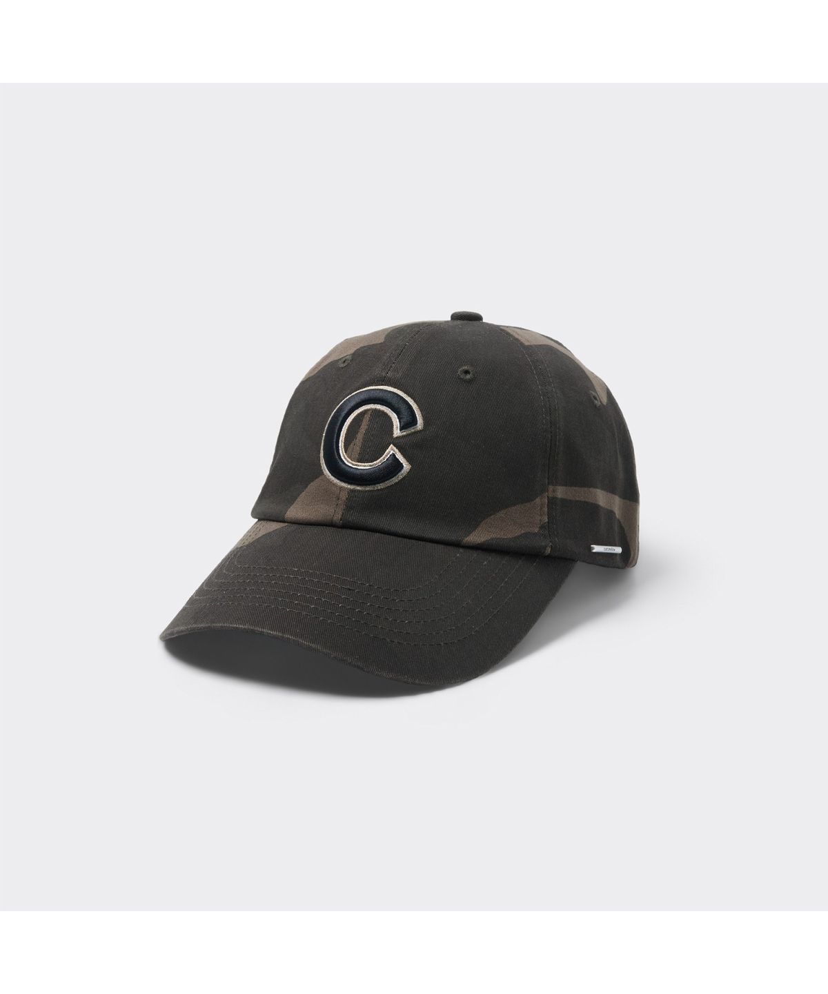 커스텀멜로우(CUSTOMELLOW) Brown Camouflage Logo Cap CARAX26104BRX