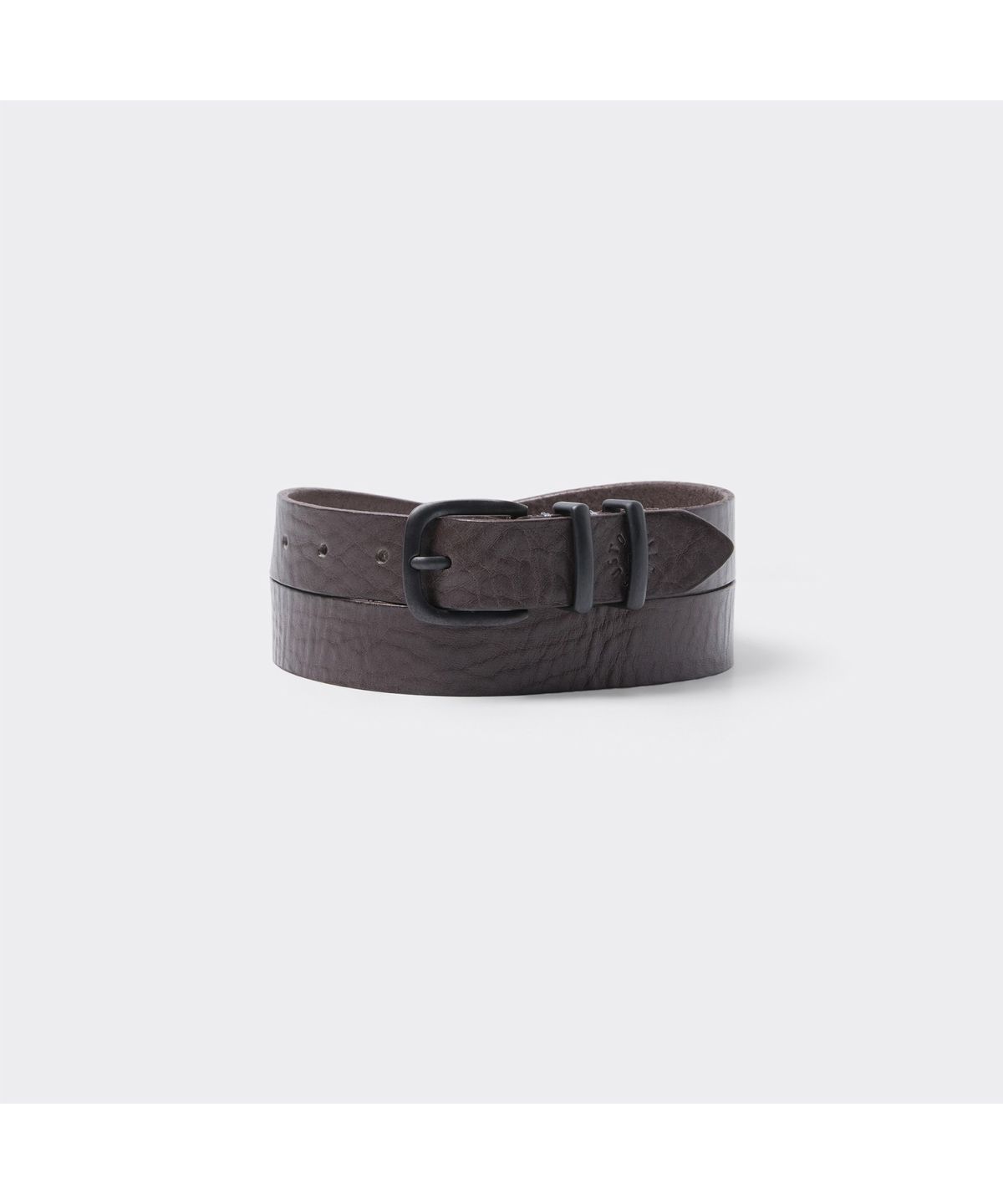 커스텀멜로우(CUSTOMELLOW) Khaki Leather Belt CAABX26105KHX