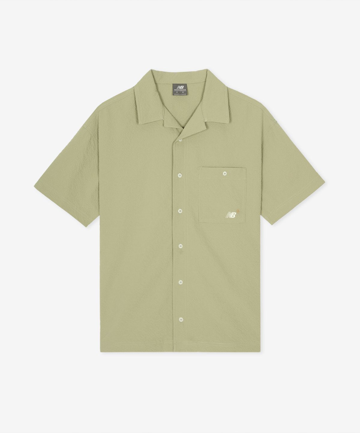 뉴발란스(NEW BALANCE) NBNAGCA013 / UNI 선 키스드 반팔셔츠 (L/KHAKI)