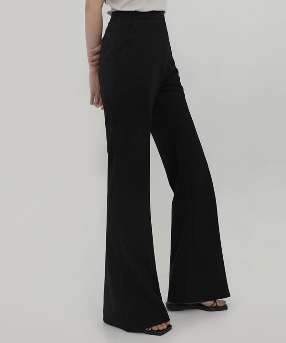 엘뮤즈(LMUSE) [150.160ver] BOOTCUT SLACKS.003 -쿨링고탄력/1color/3size